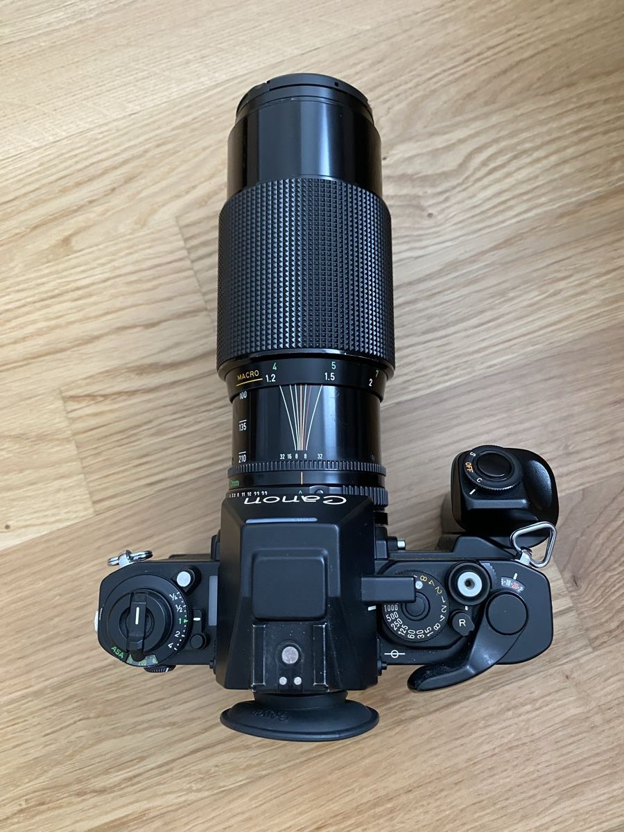 Canon Fotocamera: ]Canon New F-1 Set complet AE + Motor – Usato da Cressier NE venduto da ste_7stj 2