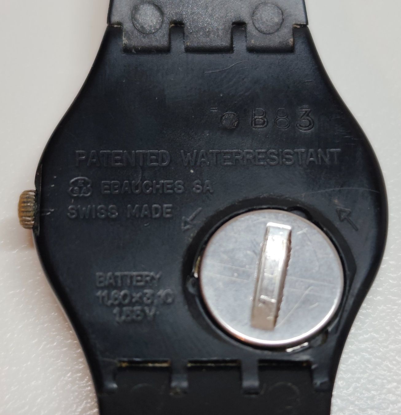 Swatch Orologi: Swatch ⌚GENT B83 BACKCODE - GB703 – Usato da Eschenbach SG venduto da Piratenschatz 4