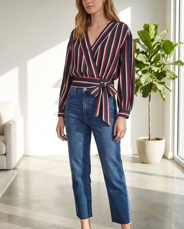 Pepe Jeans blouse rayures - neuve - XL & M