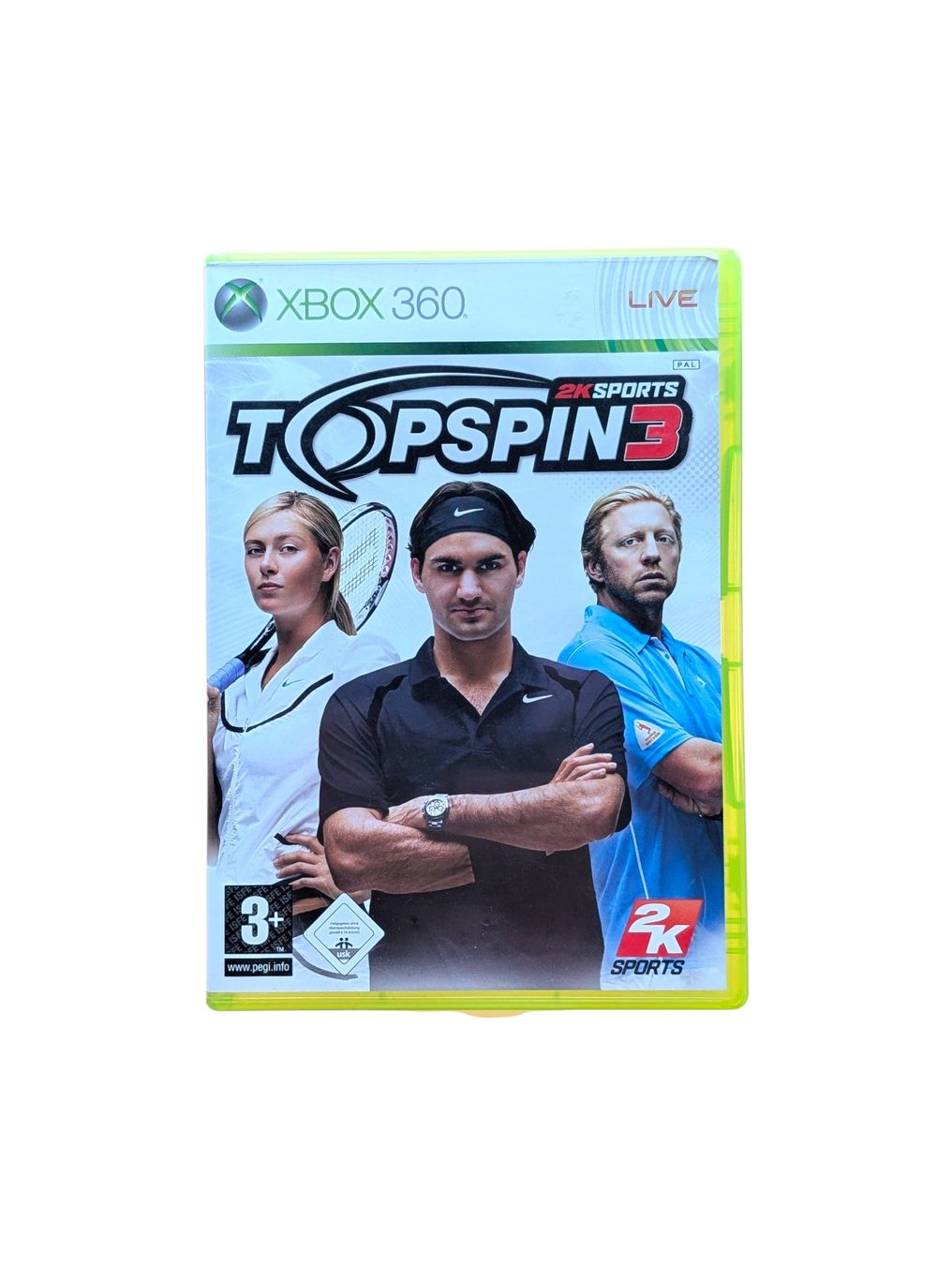 Microsoft Giochi: Top Spin 3 Xbox 360 ohne Anleitung – Usato da Domat/Ems venduto da IsseldorsShop