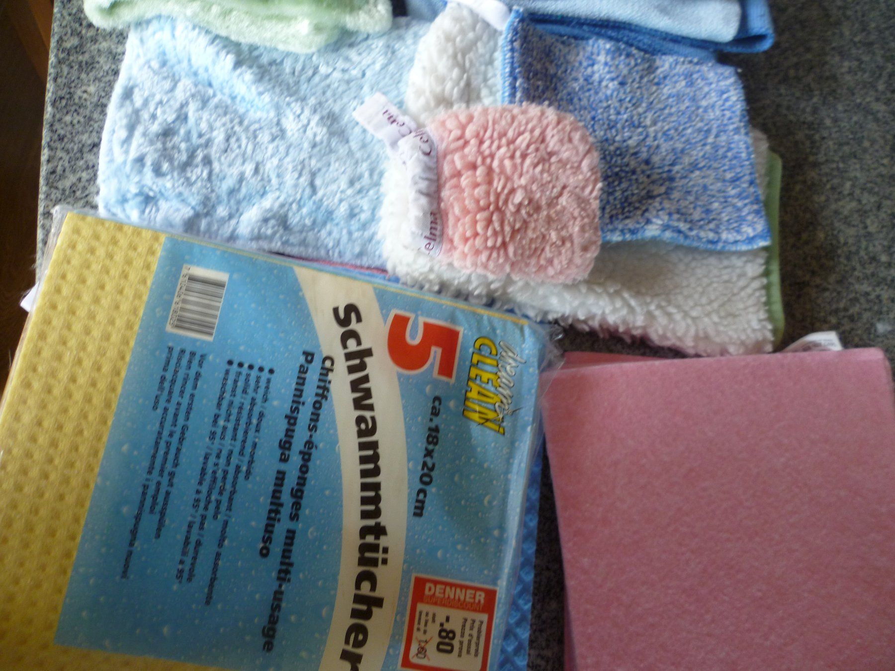 Biancheria da letto: Grosses Putzlappen Set – Usato da Bargen BE venduto da angel611 2