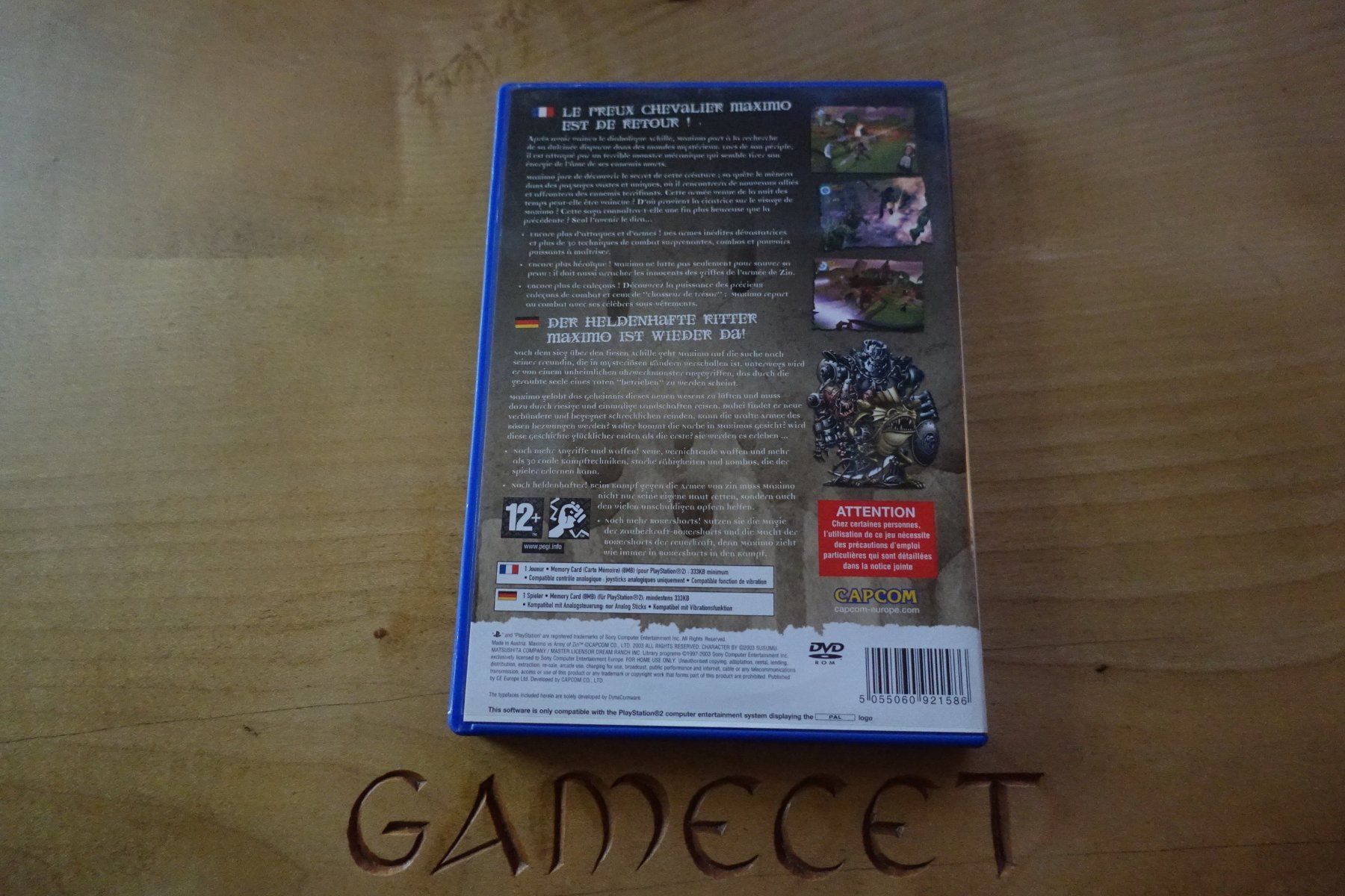 Capcom Jeux: Maximo vs Army of Zin – D'occasion à Steinach par Gamecet 2