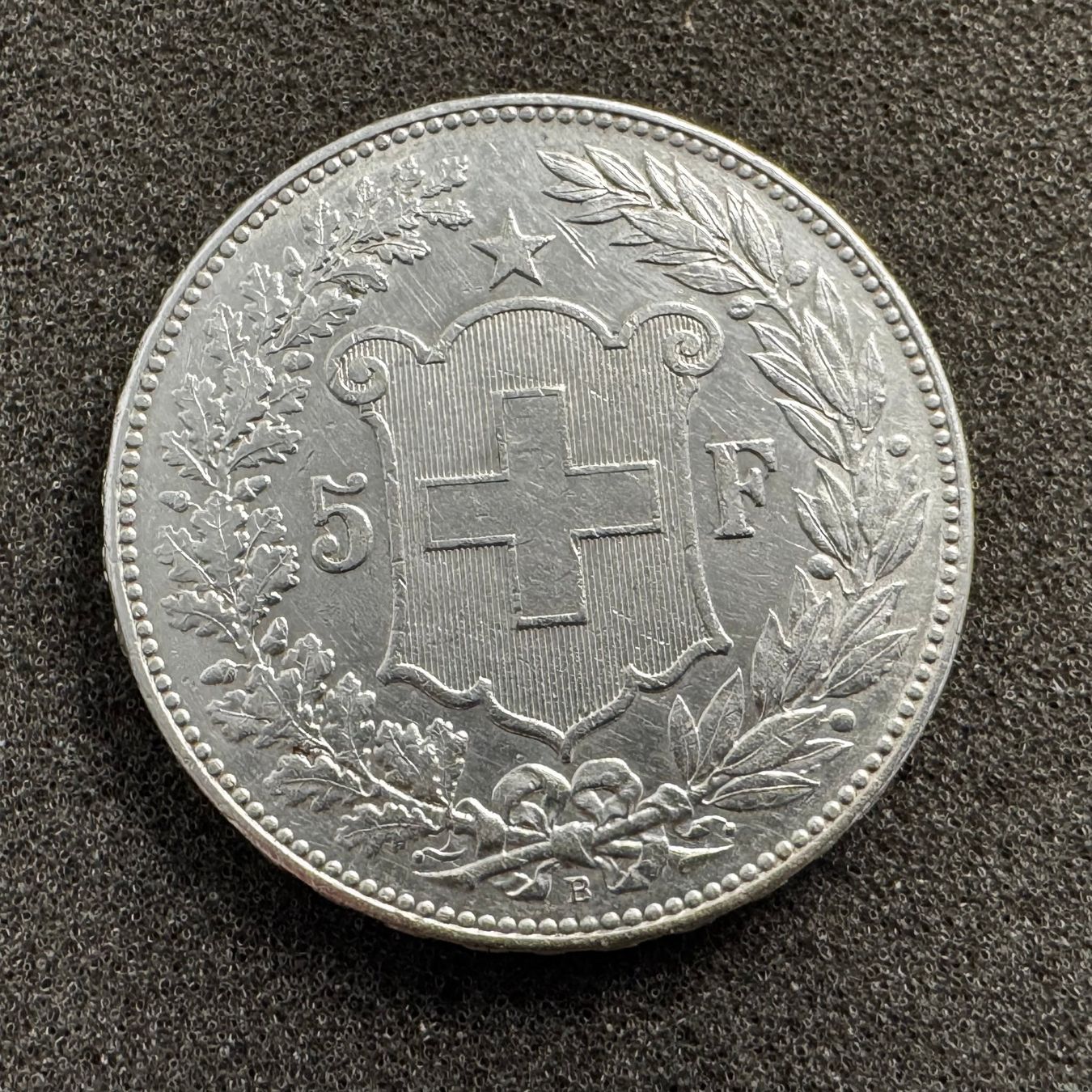 Tutti le monete: 5 Franken Silber 1908 - Frauenkopf – Usato da Reitnau venduto da tb-muenzen