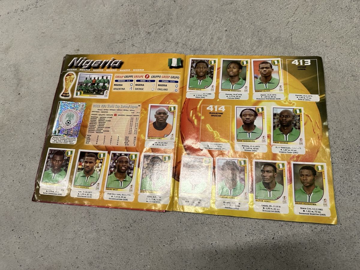 Panini Album: Panini Album 2002 fast Komplett – Difettoso da Chur venduto da Sim7000 5