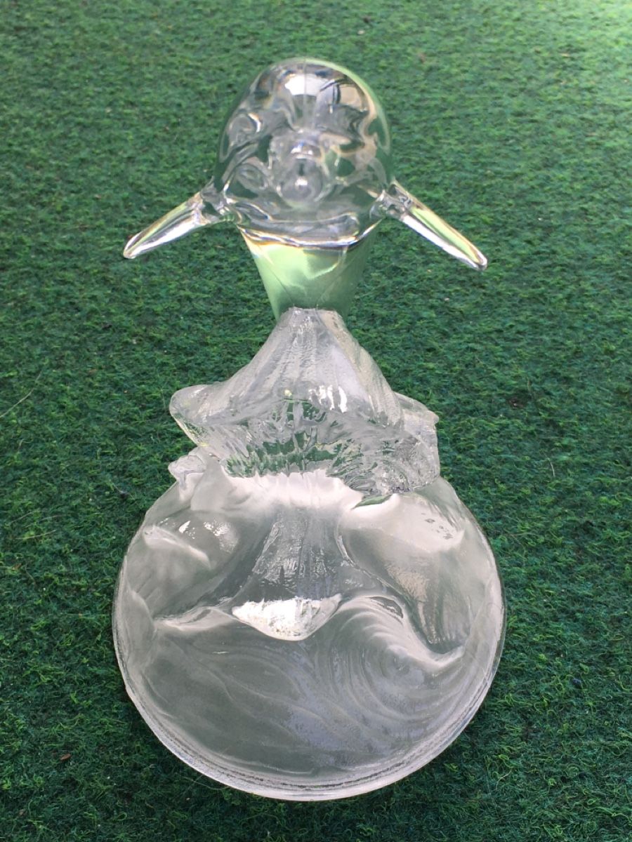 Statuette: Glas - Delfin – Usato da Wangen b. Olten venduto da Finolino28 3