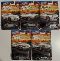 Hot Wheels Fast&Furious Set, 5 Autos - NEU&OVP!