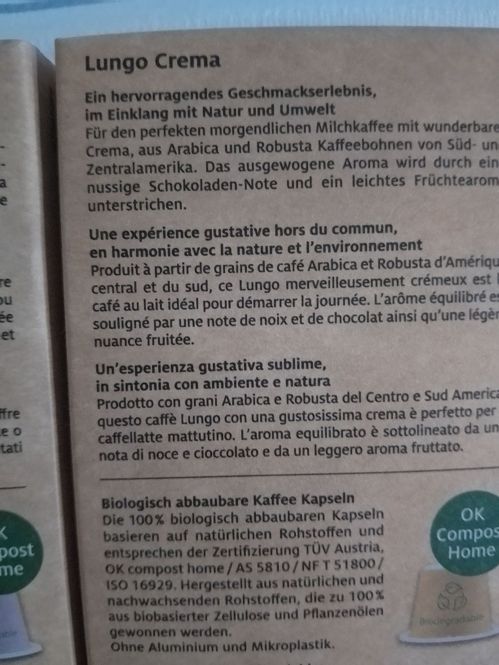 Lebensmittel & Spezialitäten: Kaffee-Kapseln neu, 10x5g, 14 Packungen – Neu und originalverpackt aus Zürich von sch_m6rw 6
