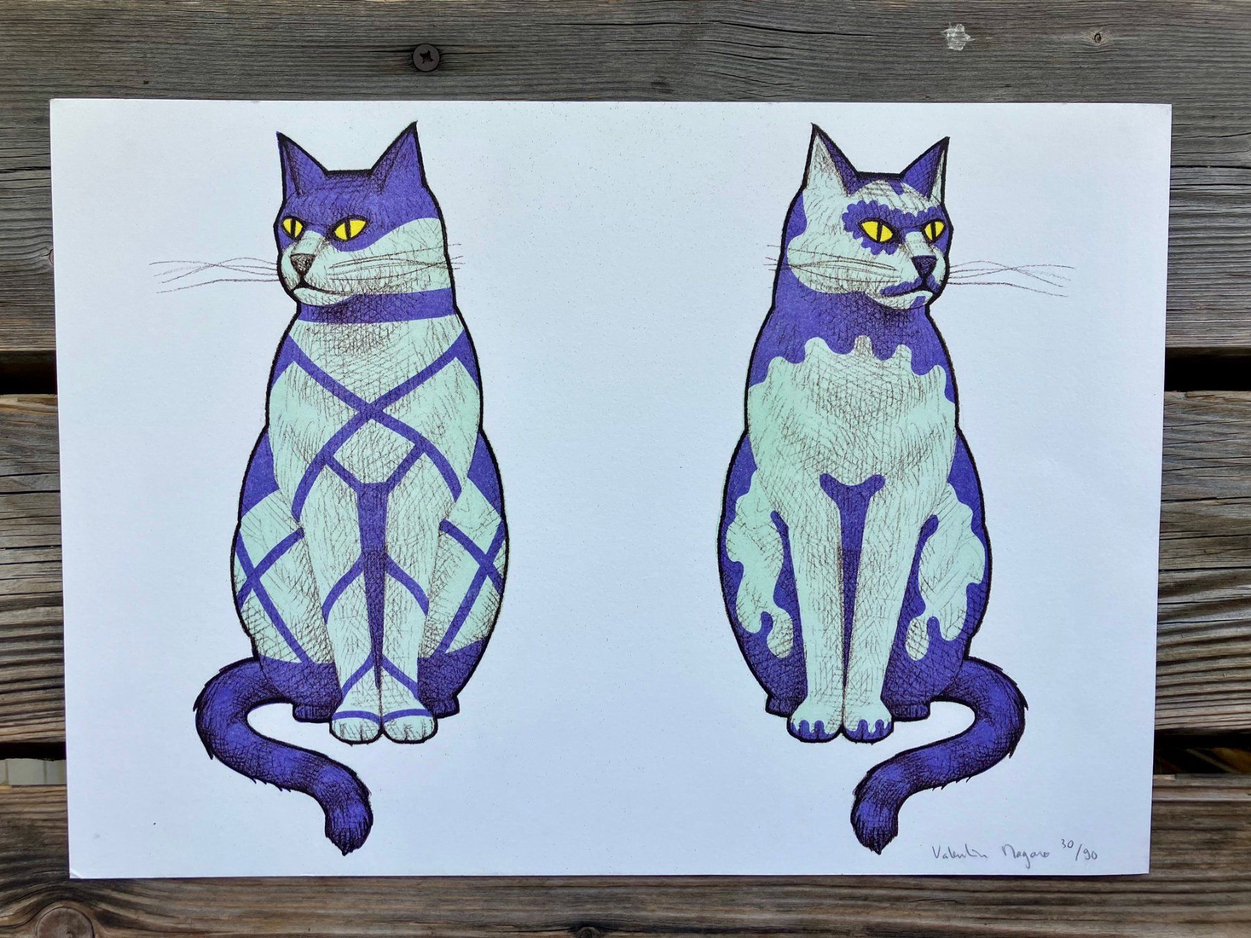 Grafica & Litografie: Valentin Magaro Lithographie – Usato da Winterthur venduto da Barunggeli