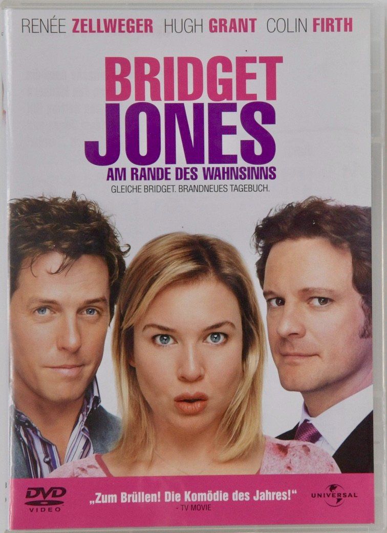 Tutti i DVDs: BRIDGET JONES - AM RANDE DES WAHNSINNS – Usato da Remetschwil venduto da tgd_gbp8