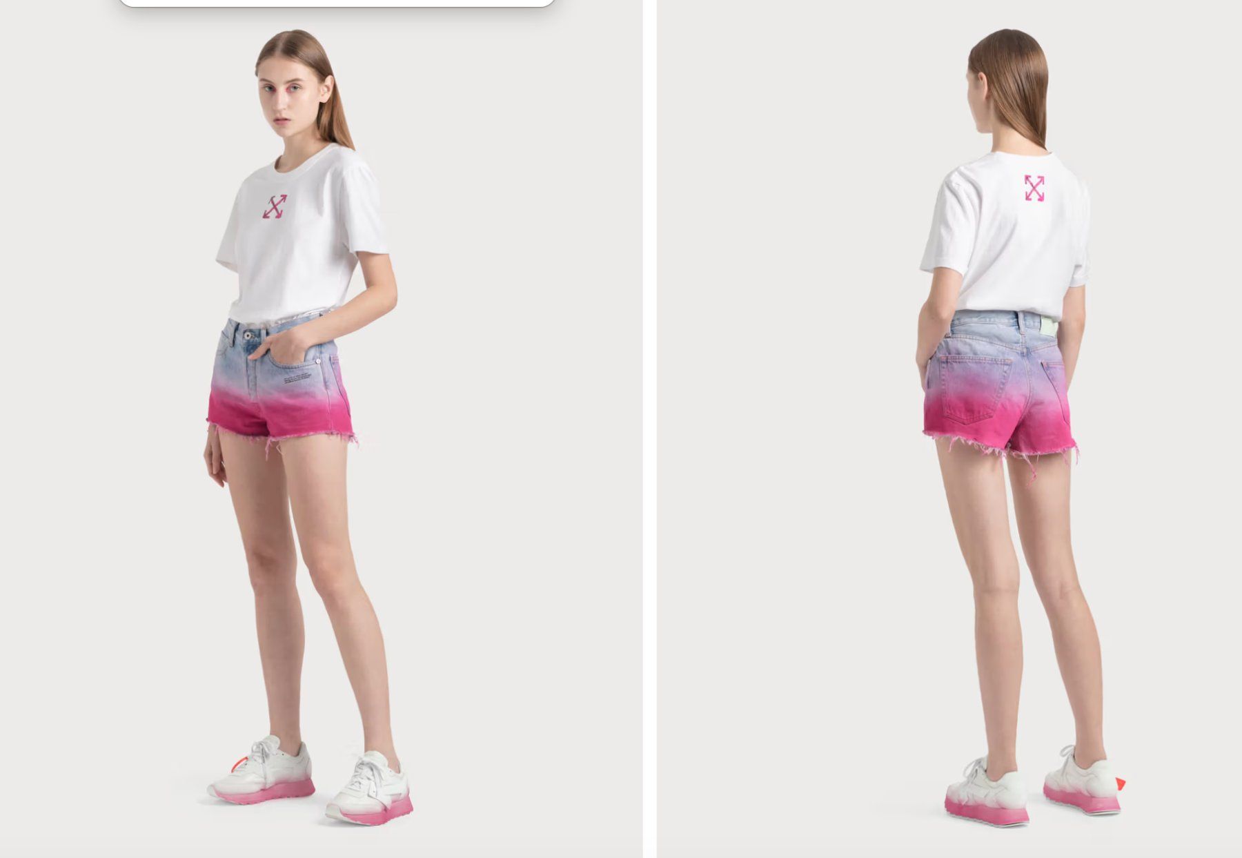 Off-White Jeans: Off-White c/o Virgil Abloh shorts- 28 – Neuf (Voir description) à St-Sulpice VD par juhdu 2