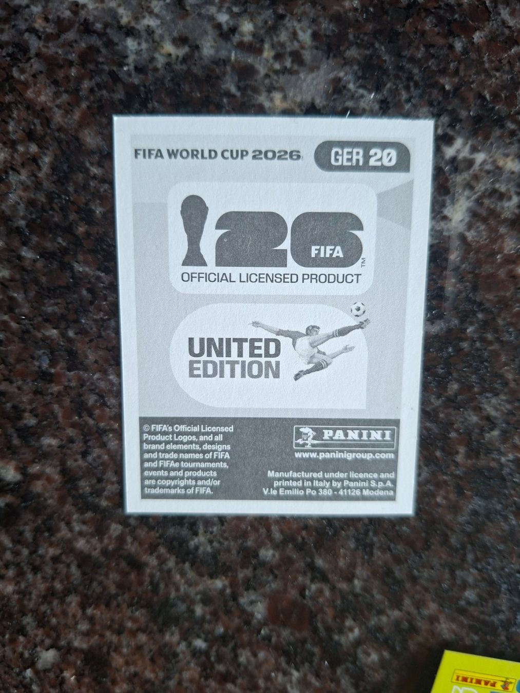 Panini Carte collezionabili: Panini WM 2026 Sticker Nick Woltemade GER 20 – Nuovo (secondo la descrizione) da Erlinsbach venduto da pfunky 1