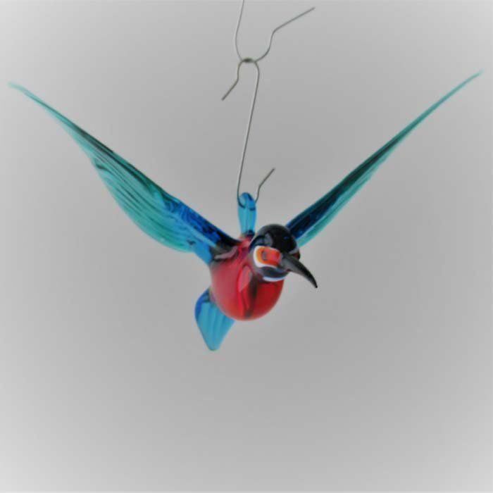 Figuren: Glas Eisvogel – Neu (gemäss Beschreibung) aus Stein am Rhein von Vitrum8260 1