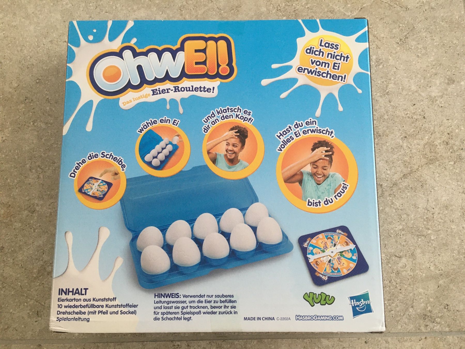 Hasbro Giochi: Ohw Ei! Eier-Roulette, neu OVP! – Nuovo e nell'imballaggio originale da Gächlingen venduto da Tara_devi 1