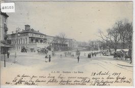 Geneve - La Gare - animee