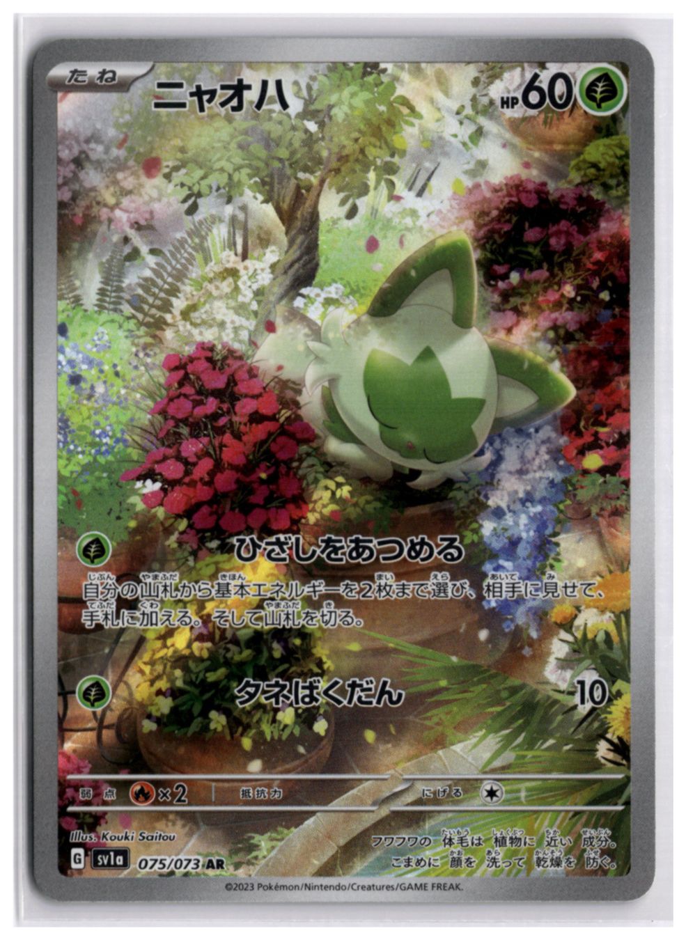 Pokémon Carte collezionabili: Sprigatito (SV1a 075) AR – Nuovo (secondo la descrizione) da Andwil TG venduto da Artrarecards_Etter