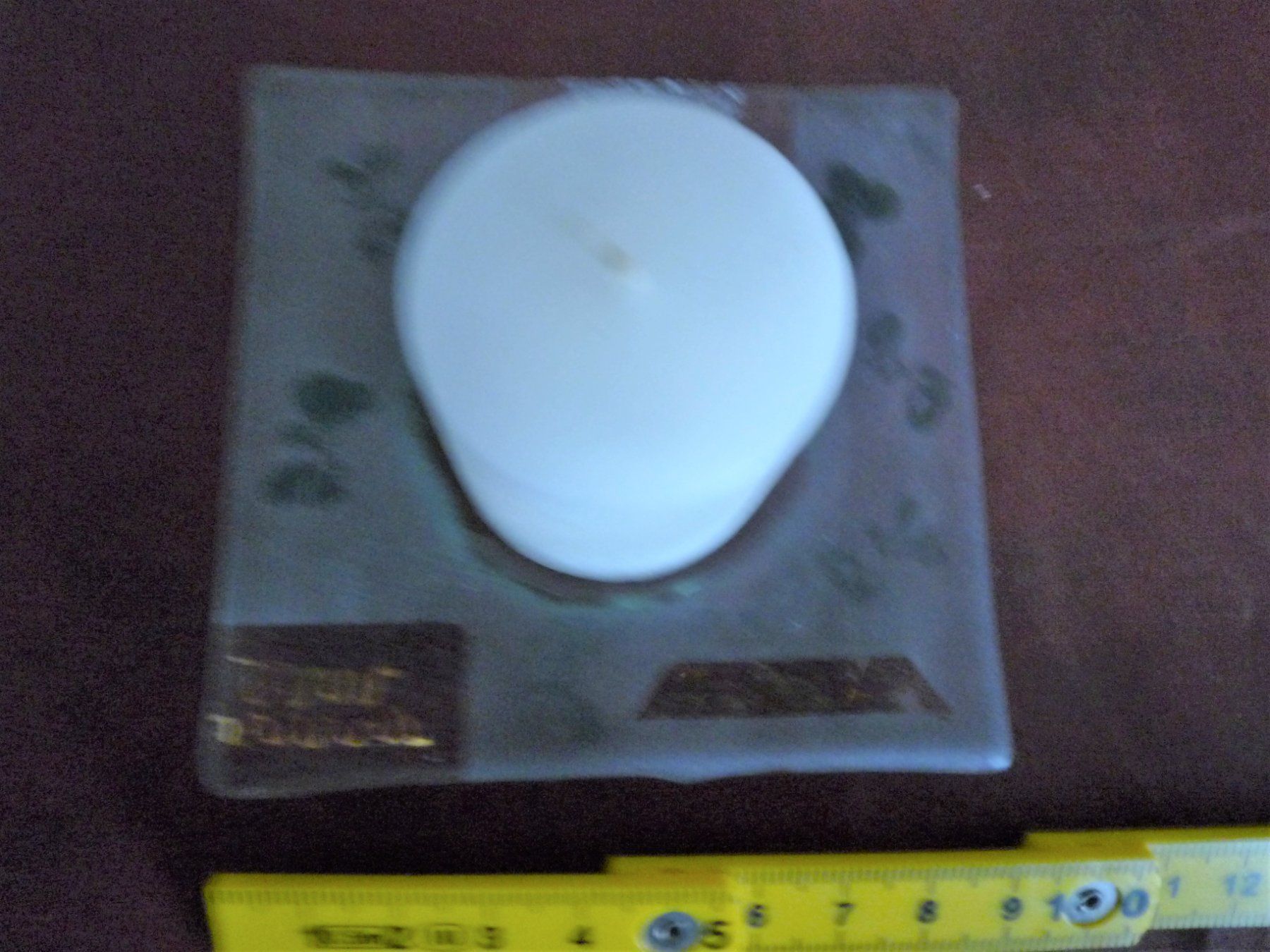Portacandele: Glas Kerzenhalter quadratisch – Usato da Rafz venduto da Sonnenblume305