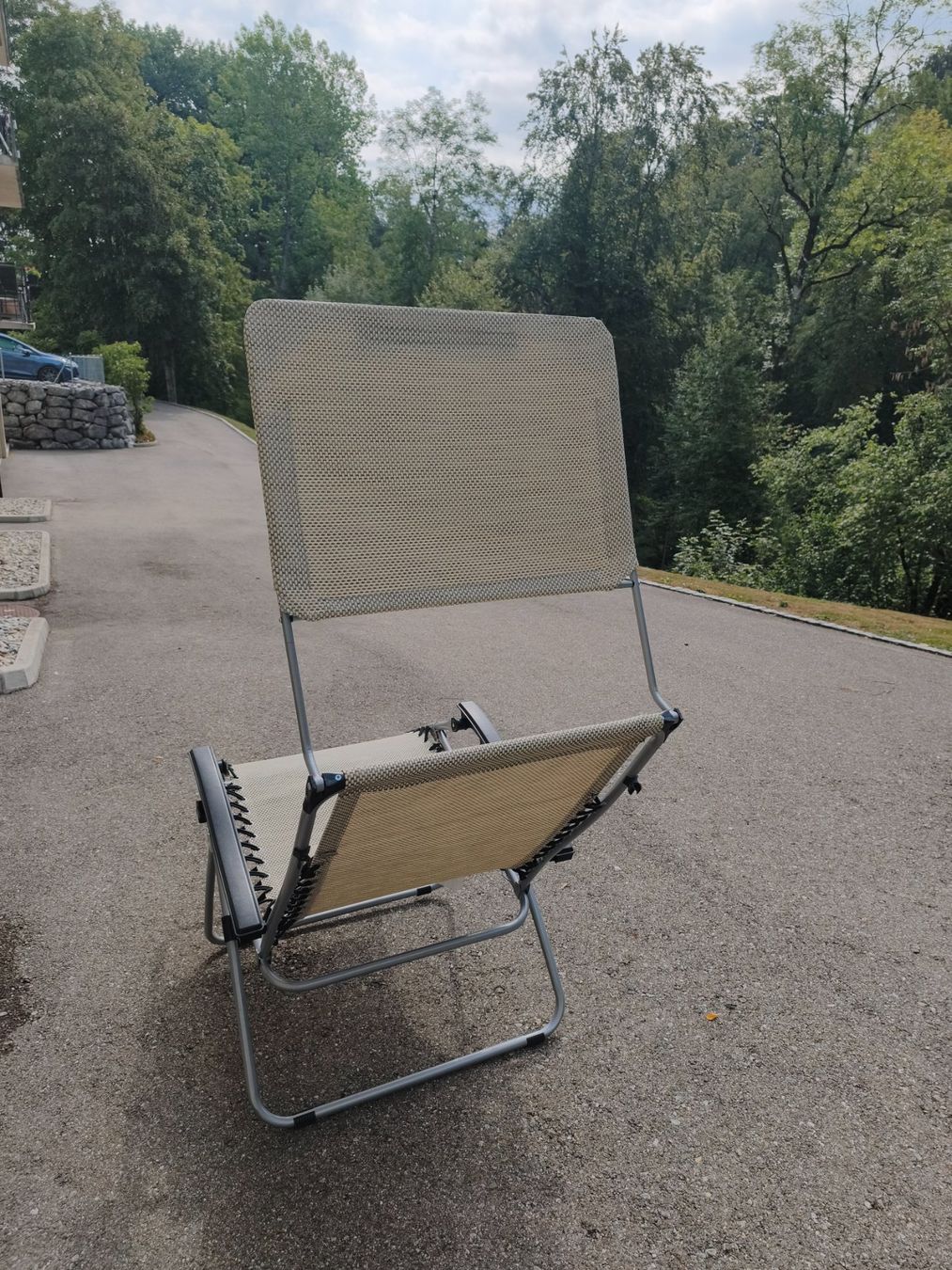 Sedie a sdraio: Chaise longue  toile beige neuve – Nuovo e nell'imballaggio originale da Fribourg venduto da val_9yqy 1