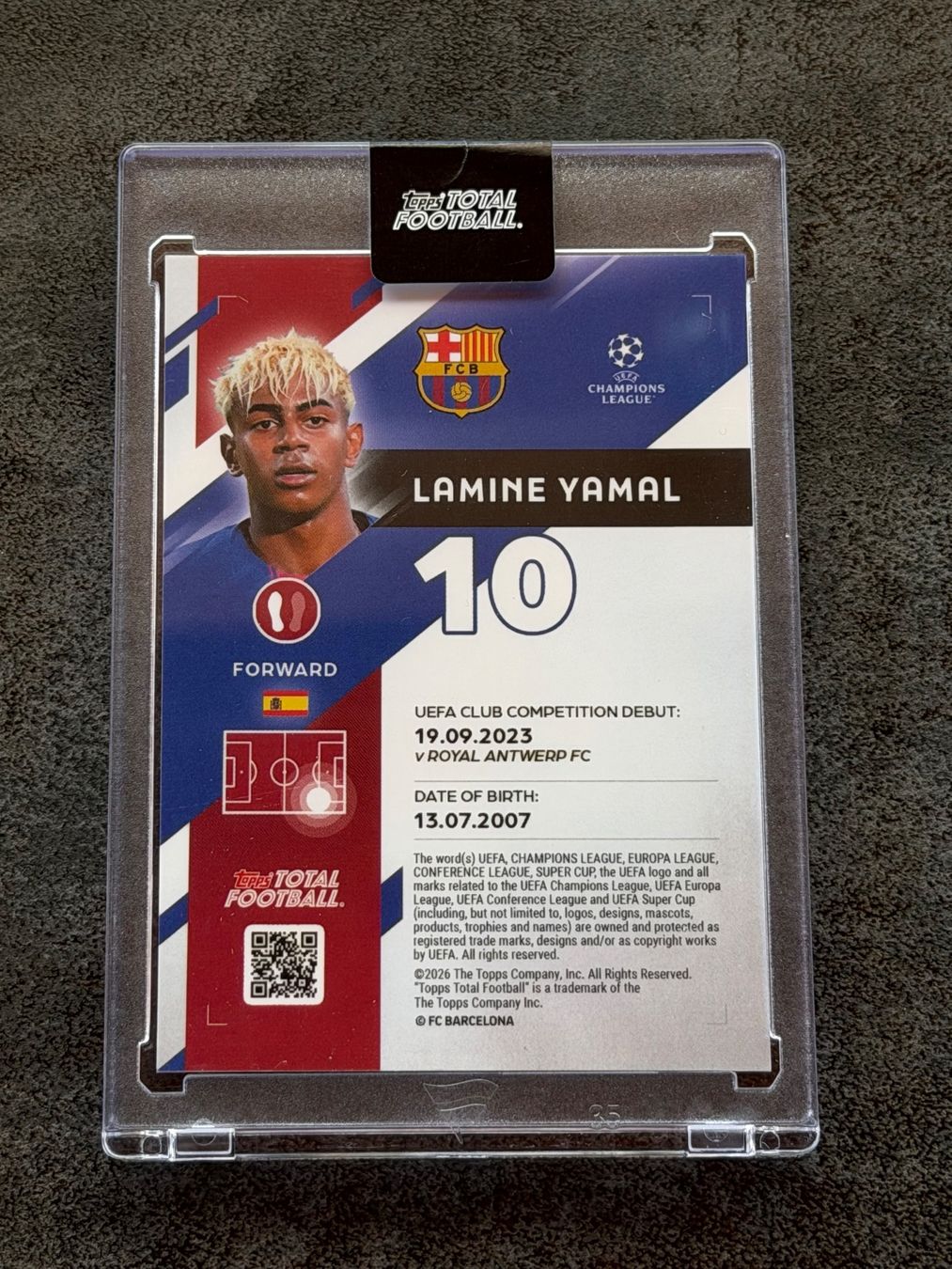 Topps Carte collezionabili: Lamine Yamal 26/50 - Topps Chromium Base – Nuovo (secondo la descrizione) da Kaiseraugst venduto da 420n 1