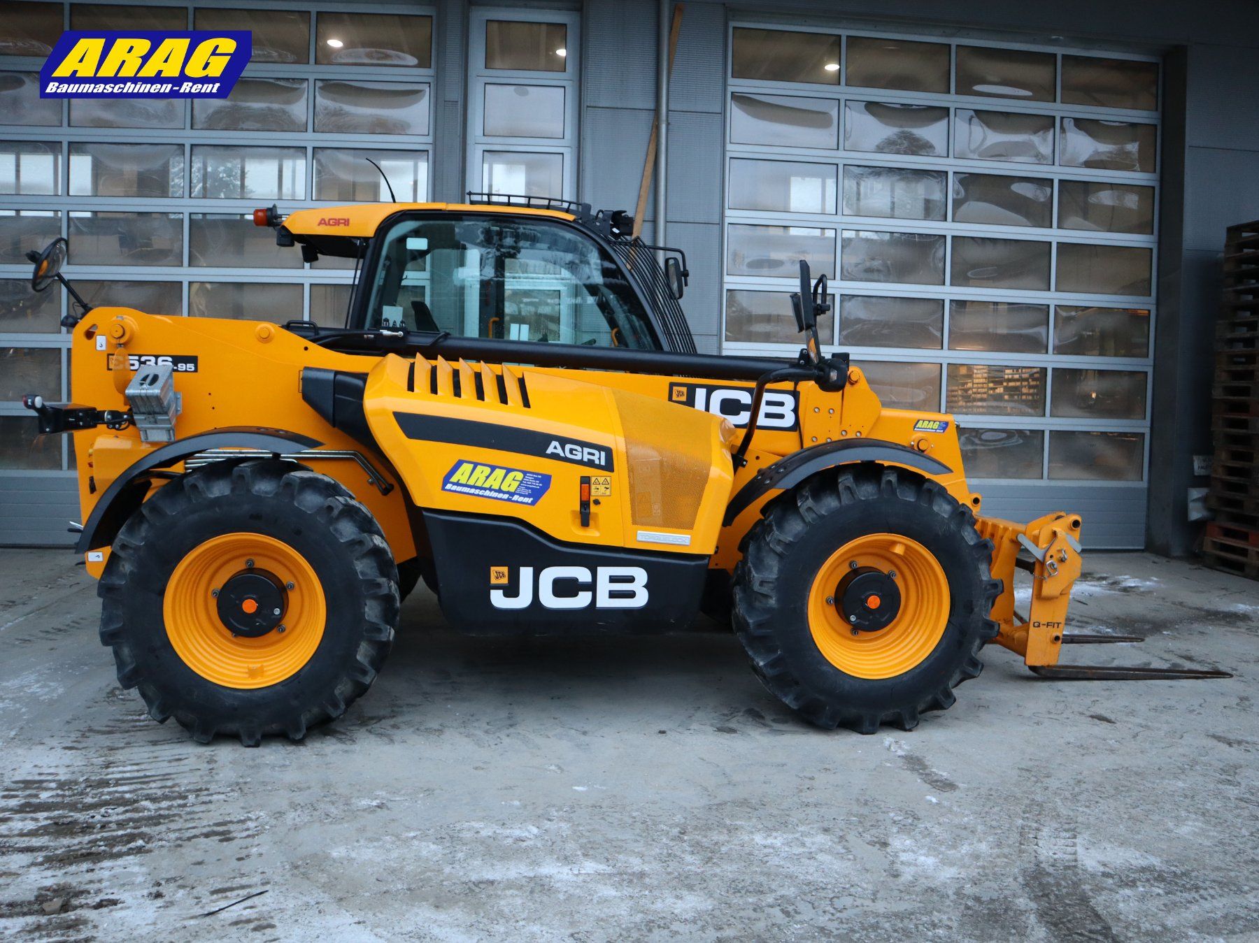 Jcb Caricatori: JCB 536-95 Teleskoplader – Usato da Hasle LU venduto da Arag08 1