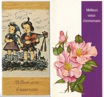 10 Vintage Greeting Cards: Birthday, Xmas, Art & Handmade