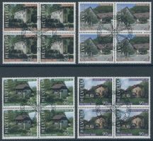 2002 - Pro Patria - Viererblock - Ersttag Stempel ET