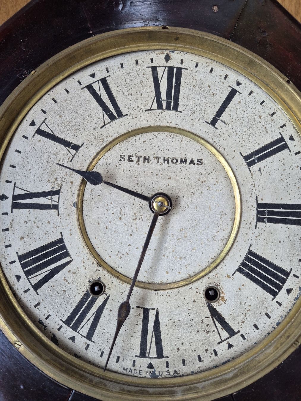 Orologi: Antike Seth Thomas Wanduhr – Usato da Trogen venduto da same4you 1