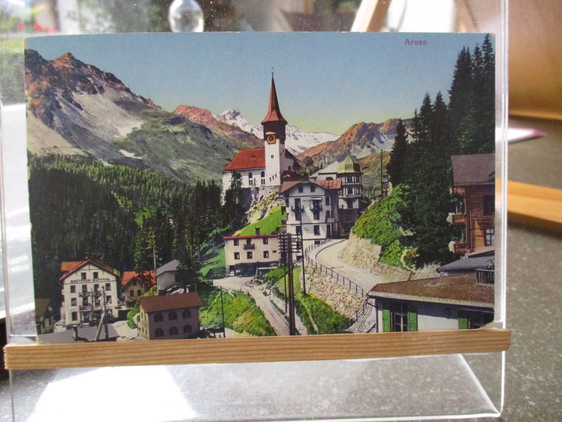 Cartoline postali: Arosa Postkarte    1 – Usato da Felsberg venduto da sanwill