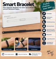 Smart Bracelet Fitness Tracker schwarz neu in OVP