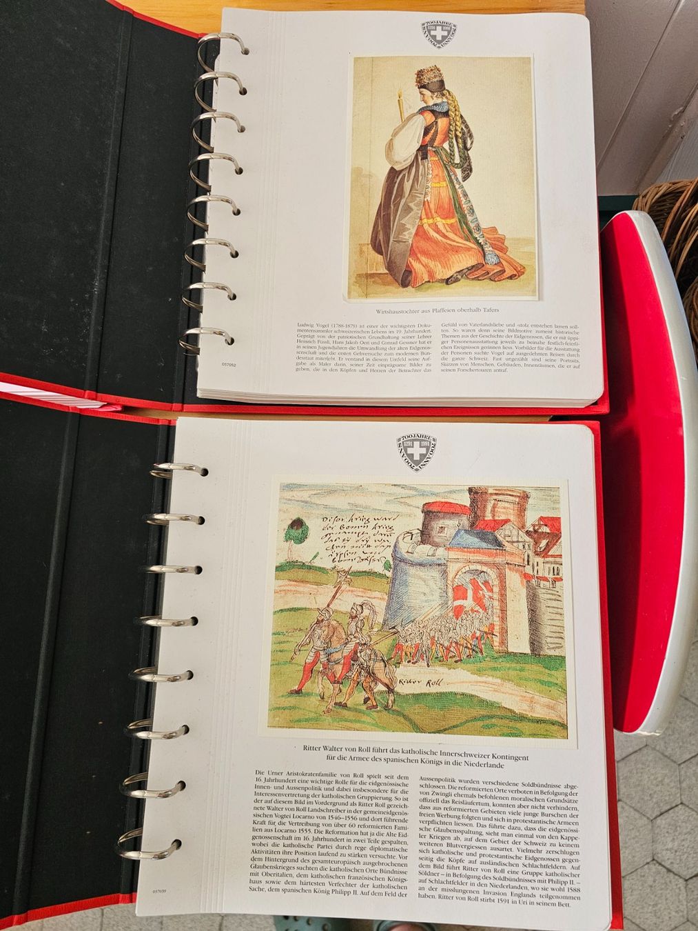 Ordner: 4er set 700 Jahre Eidgenossenschaft – Gebraucht aus Bigenthal von Westerngirl 2