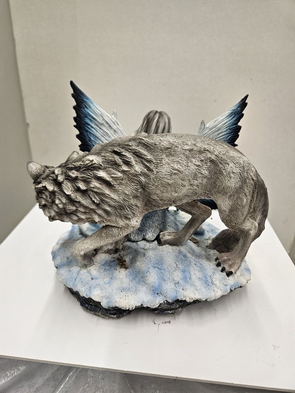 Statuette: Elfe mit Wolf und Eule 29x30cm – Nuovo (secondo la descrizione) da Dielsdorf venduto da Kenan997 3