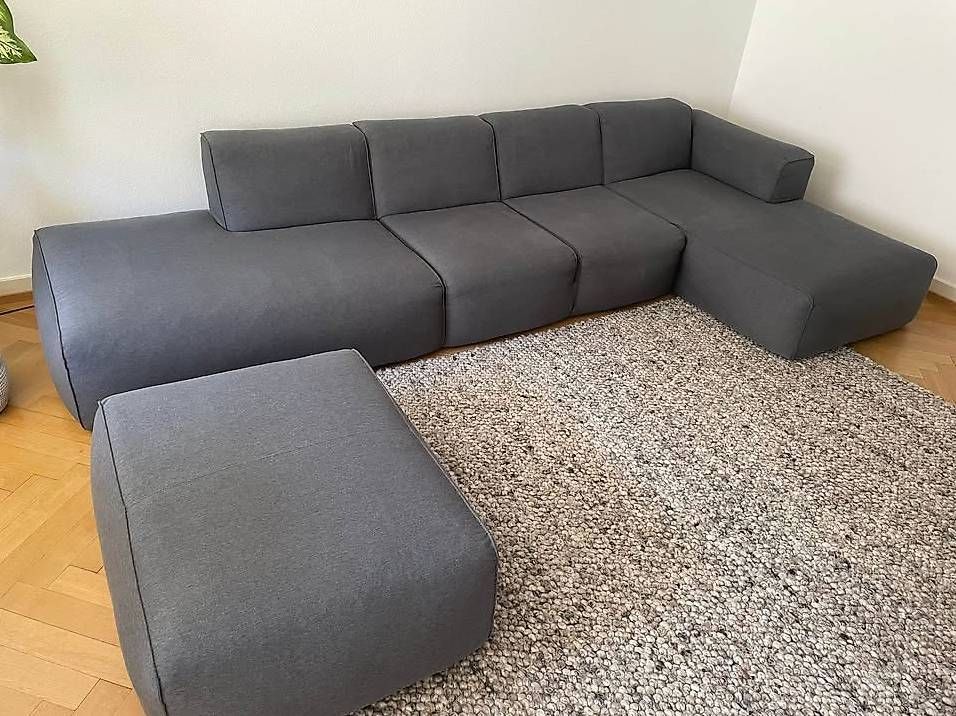 Sofas: XXL Couch / Wohnlandschaft / Sofa inkl. Hocker – Gebraucht aus Basel von isa_77kw