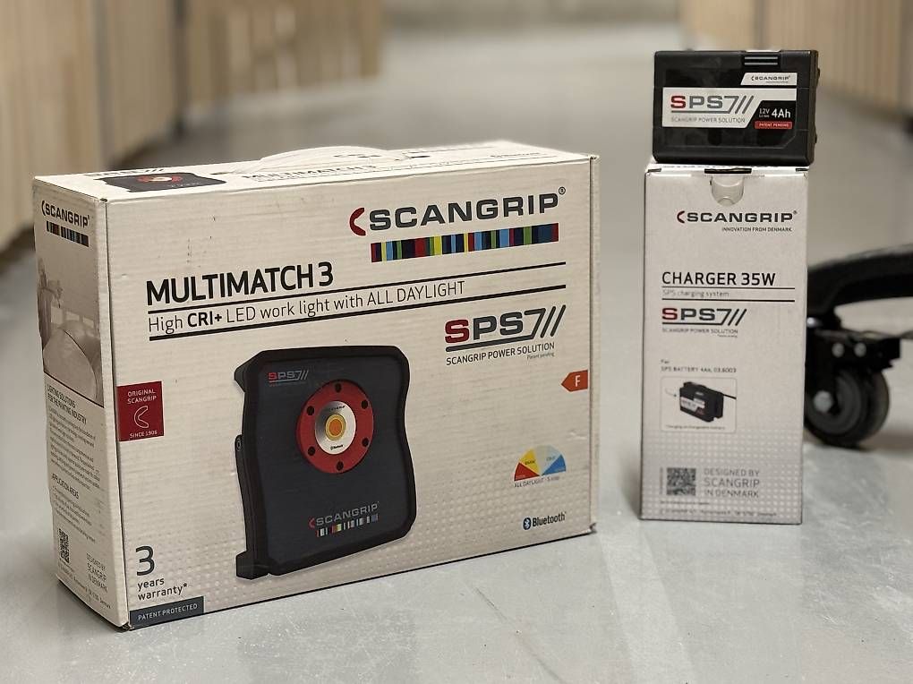 Tutti gli attrezzi: Ensemble SCANGRIP Multimach 3 + trépied mobile + chargeur – Usato da Renens VD venduto da oli_g9xj 1