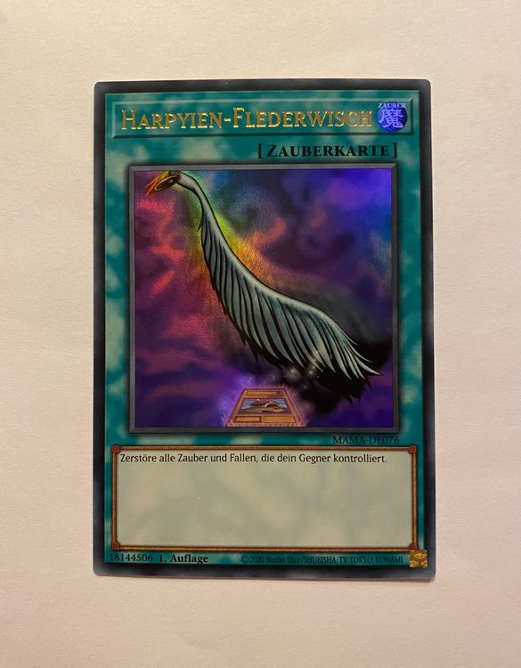 Yu-Gi-Oh! Harpyien-Flederwisch Karte - Beware Of Traptrix Common