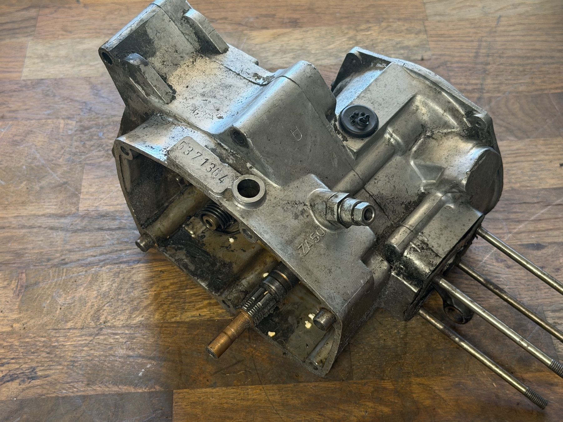 Pièces pour mobylette: Puch Za50 Motor Getriebe komplett – D'occasion à Bolken par si.x.las 8