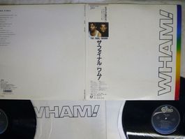 WHAM! Final epic 38 3P-751,2 Jap OBI 2LP