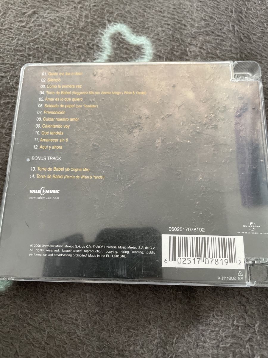 CD: CD David Bisbal Premonición – Usato da Unterkulm venduto da EmanuelG01 1