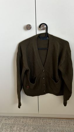 Strickjacke, Polo Ralph Lauren, olivgrün, Grösse S