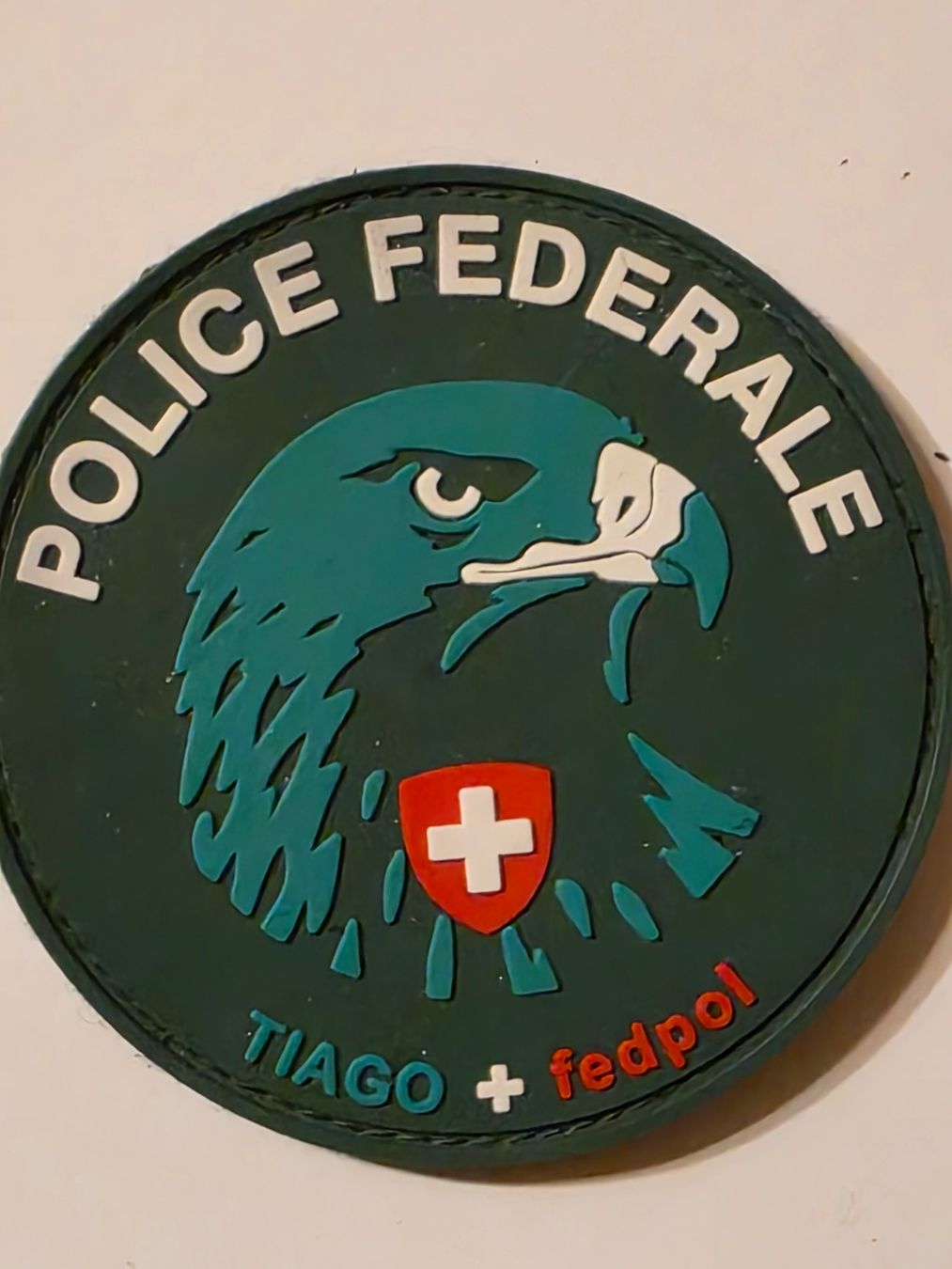 Schweizer Armee Placchette & Badge: Police Fédérale Fedpol Abzeichen Tiago – Nuovo (secondo la descrizione) da Nyon venduto da freetoys08