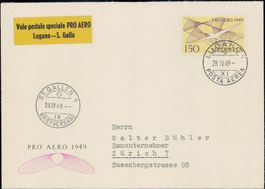Pro Aero 1949, 6 Etappen, SBK 420.-