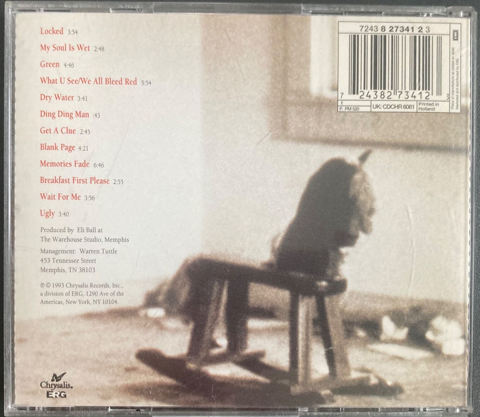 CD: MUTHA'S DAY OUT - MY SOUL IS WET – Usato da Poliez-Pittet venduto da Newtown-Records 1