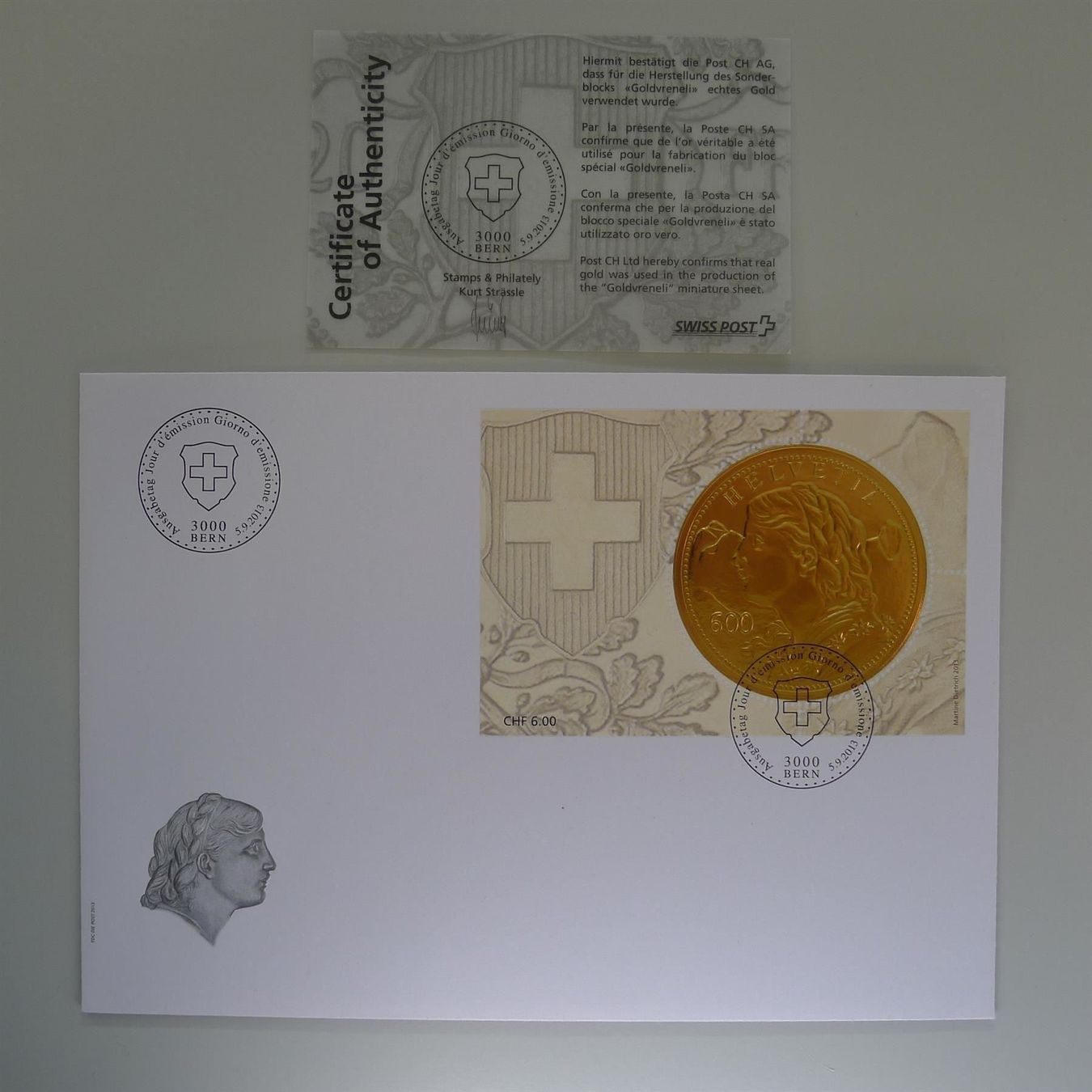 Alle Briefmarken: 27 Briefe moderne Blocks + Ausschnitte inkl. Goldbriefmarke – Gebraucht aus Sursee von Luzernerraute 2