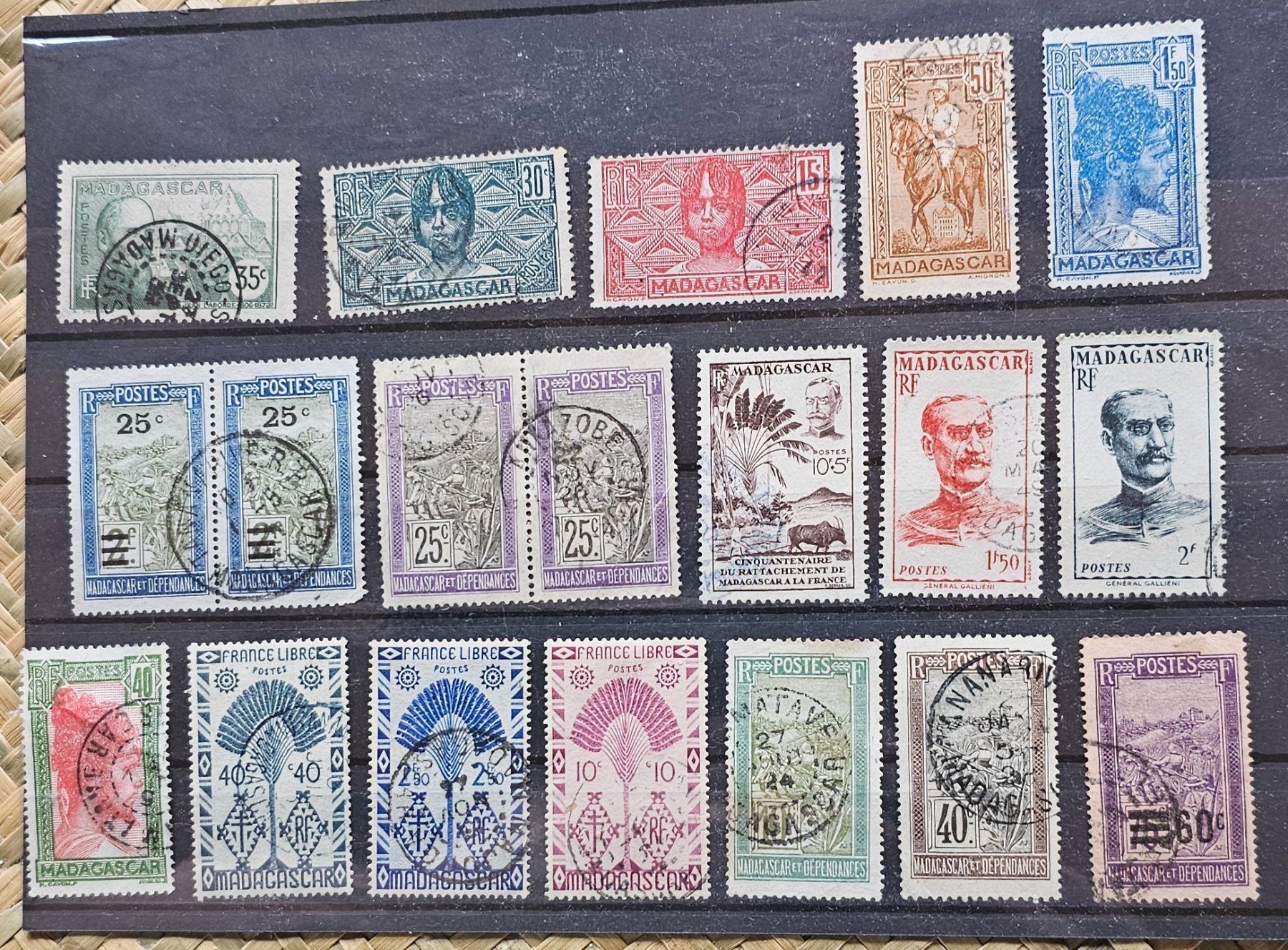 Tutti i francobolli: Colonies françaises - MADAGASCAR – Usato da Les Valettes venduto da Nuba1