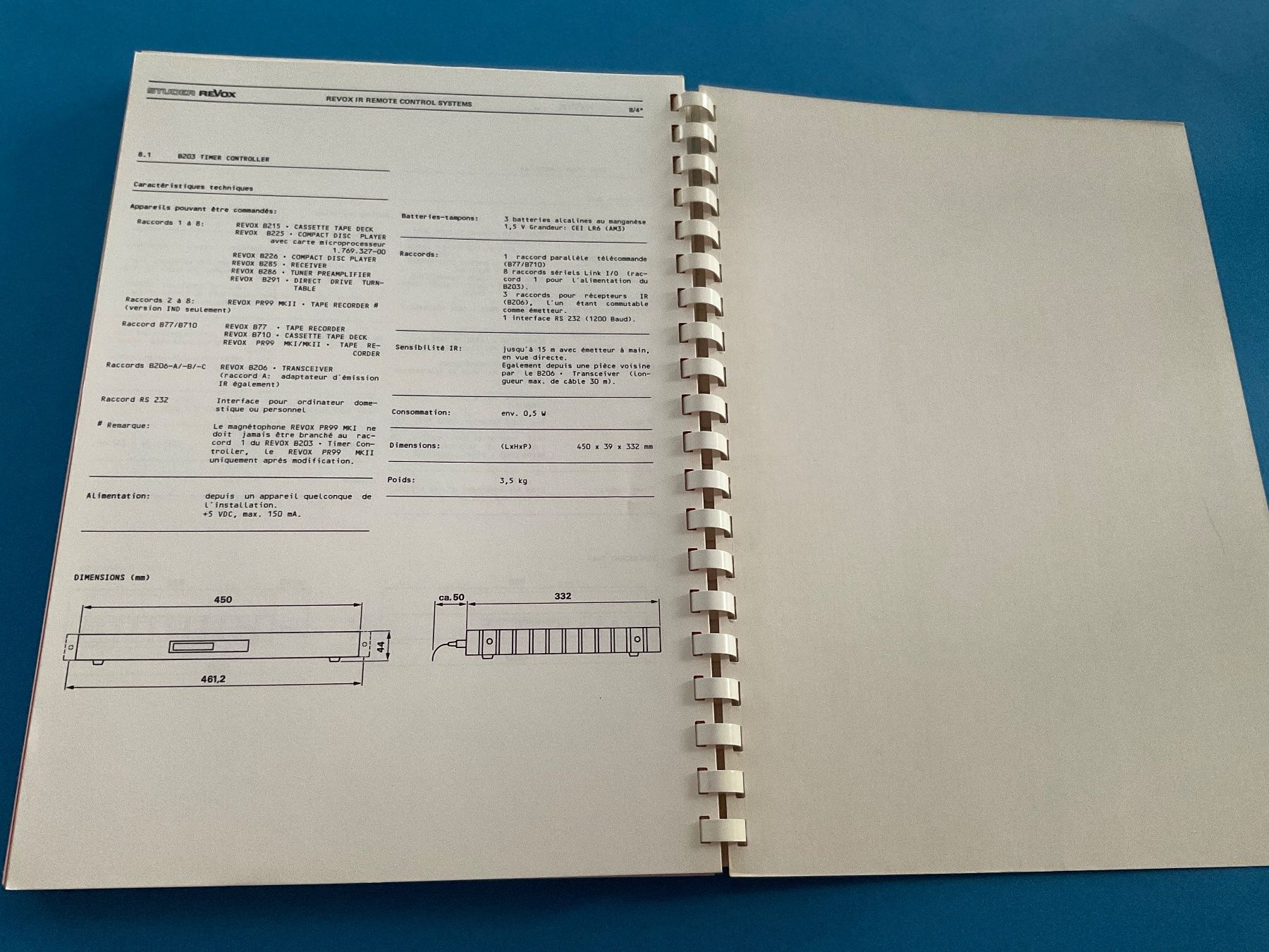 Revox Fernbedienungen: ReVox IR Remote Control System Serviceanleitung – Gebraucht aus Langenthal von RronJora 2