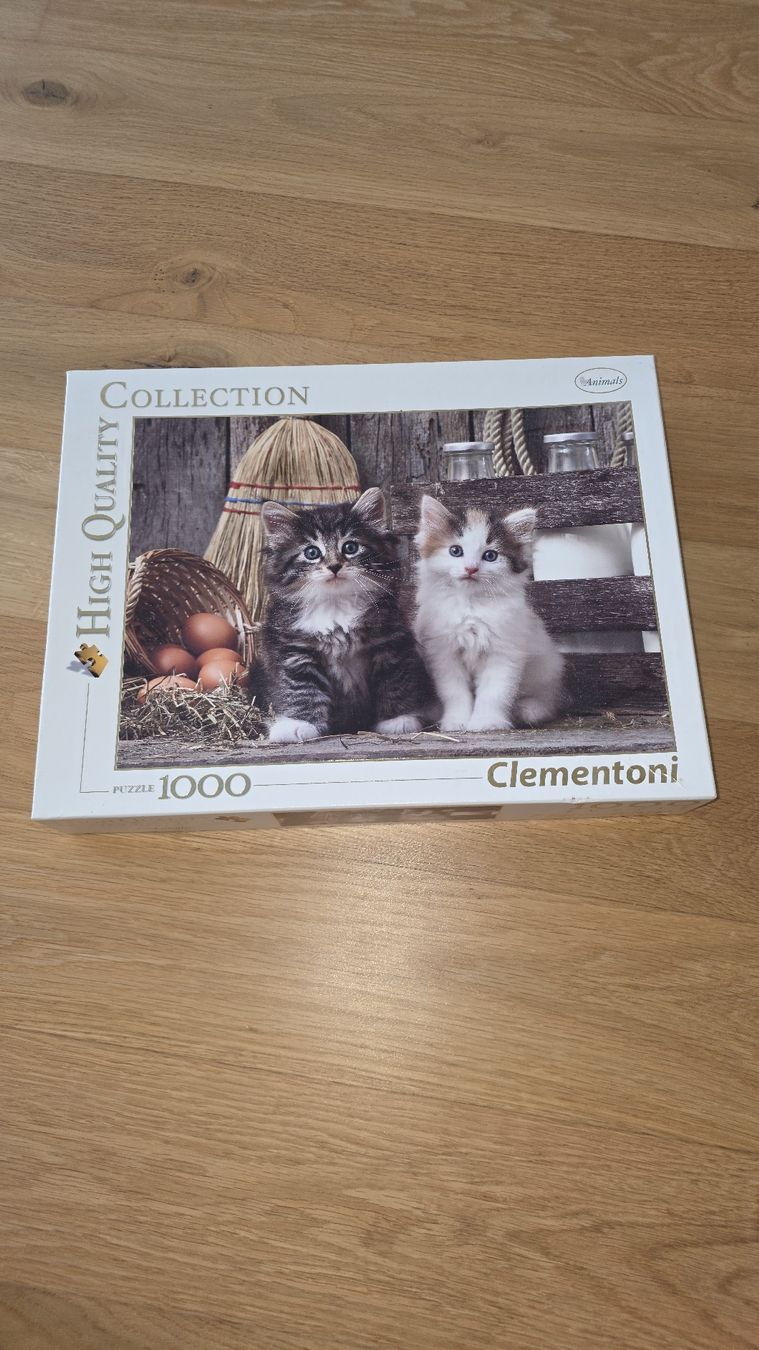 Clementoni Puzzles: Puzzle Clementoni Katzen – Gebraucht aus Siebnen von BenutzerRicardo