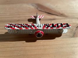 Vintage DYNA FLITES Doppeldecker Modellflugzeug "A-113" 70er