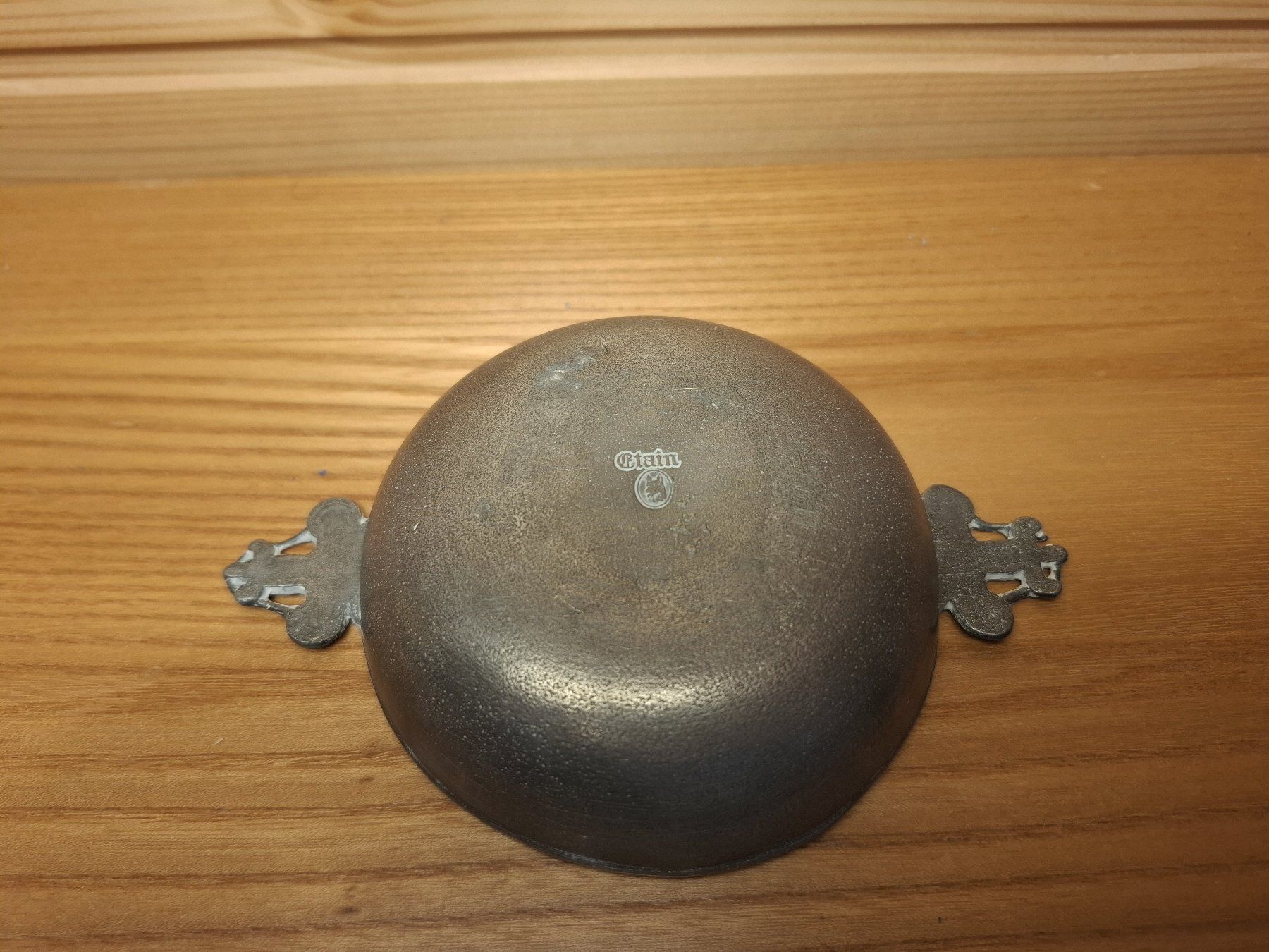 Servierplatten: Coupelle en étain / Zinnschale – Gebraucht aus Genève von pau_cg7t 1