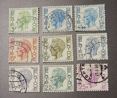Belgien alte briefmarke