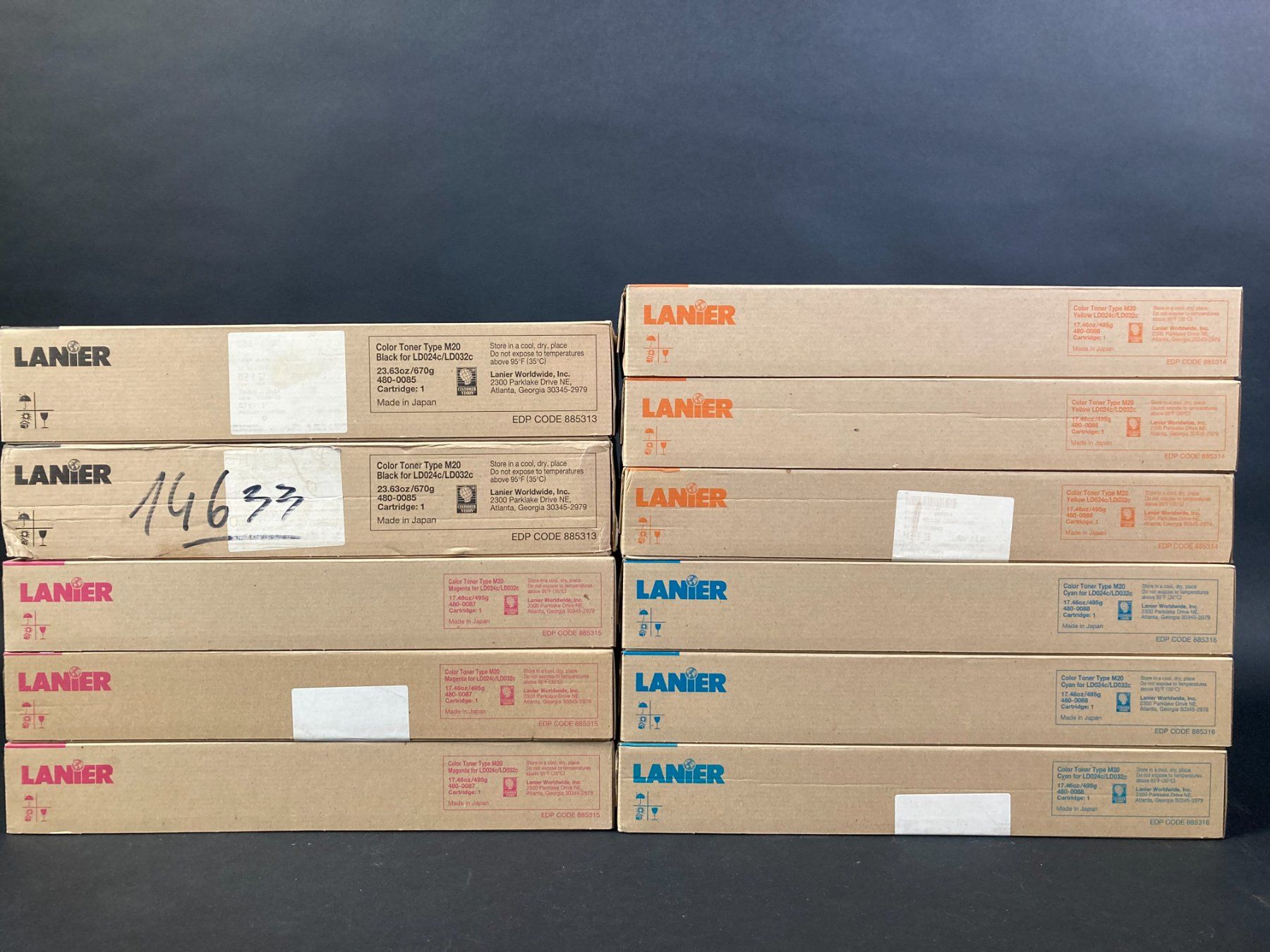 Ricoh Cartucce per stampanti & toner: Toner Lanier/Ricoh LD024c CYMK x11 – Nuovo e nell'imballaggio originale da Lausanne venduto da makenaikimuchi