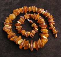 ♥ KETTE Baltischer Bernstein / BUTTERSCOTCH ♥