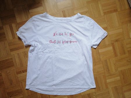 Weisses T-Shirt "Limited Edition" Grösse XL